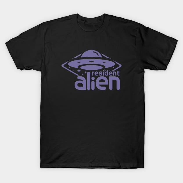 Resident Alien UFO 2 T-Shirt by Vault Emporium